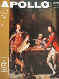 APOLLO. THE MAGAZINE OF THE ARTS FOR CONNOISSEURS AND COLLECTORS. …