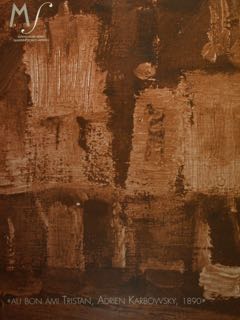 ' Au Bon Ami Tristan, Adreien Karbowsky, 1890 '. Pienza, …