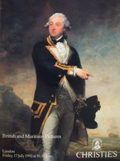 British and Maritime Pictures. London, Friday, 17 July 1992.