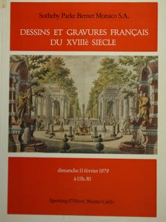 DESSINS ET GRAVURES FRANÇAIS DU XVIIIe SIECLE. Monte Carlo, Dimanche …