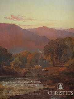 English and Victorian Pictures, Watercolours & Drawings. South Kensington, 24 …