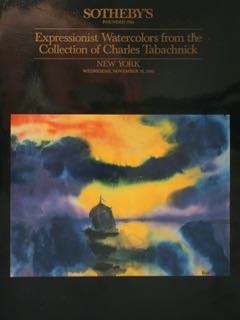 Expressionist Watercolors from the Collection of Charles Tabachnick, Toronto. New …
