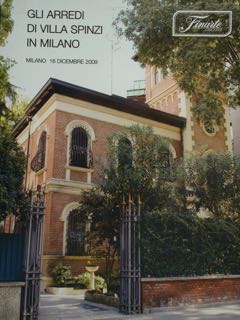 GLI ARREDIDI VILLA SPINZI IN MILANO. MILANO, 16 DICEMBRE 2009.
