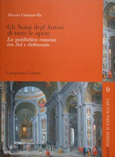 Gli Nomi degl'Autori di tutte le opere. La guidistica romna …