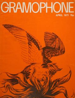 GRAMOPHONE. APRIL 1971, VOL. XLVIII, No. 575