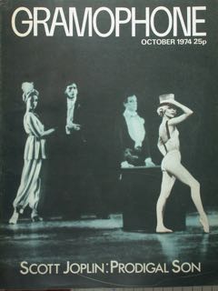 GRAMOPHONE. OCTOBER 1974, VOL. 52, No. 617