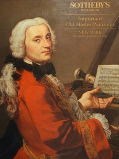 Important Old Master Paintings. New York, Thursday, January 12, 1995.