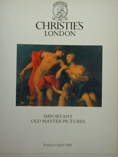 Important Old Master Pictures. London, Friday 6 July 1984.