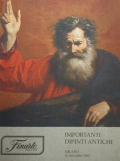 IMPORTANTI DIPINTI DI ANTICHI. Milano, 18 Dicembre 2003.