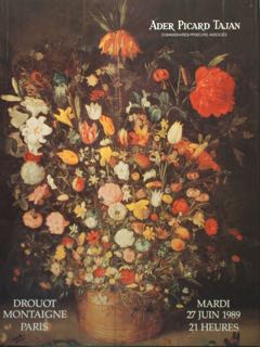 Importants Tableaux Anciens. collection D'un Grand Amateur. Paris, Mardi 27 …