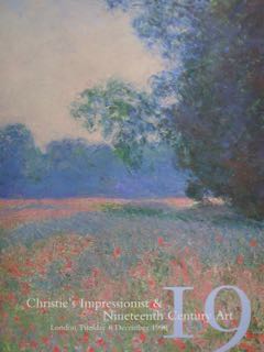 Impressionist & 19th Century Art. London, Tuesday, 8 December 1998.