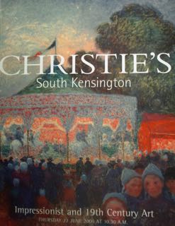 Impressionist and 19th Century Art. Thursday, 22 June 2000.