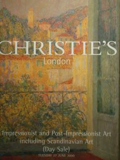 Impressionist and Post-impressionist Art including Scandinavian Art. (Day Sale). London, …