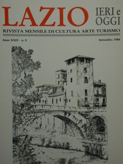 Lazio Ieri E Oggi. Rivista Mensile Di Cultura Arte Turismo. …