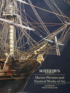 Marine Picture and Nautical Works of Art. London, Friday 16th …