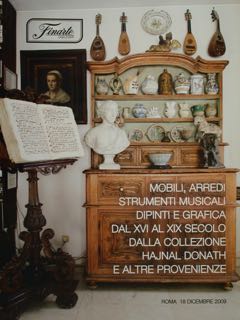 MOBILI, ARREDI STRUMENTI MUSICALI, DIPINTI E GRAFICA DAL XVI AL …