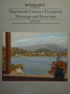 Nineteenth Century European Paintings and Drawings. Wednesday 10th February 1988.