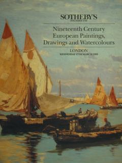Nineteenth Century European Paintings, Drawings and Watercolours. London, 17th March …