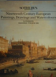 Nineteenth Century European Paintings, Drawings and Watercolours. London, Wednesday 17th …