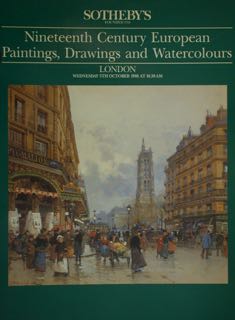 Nineteenth Century European Paintings, Drawings and Watercolours. Wednesday, 5th October …