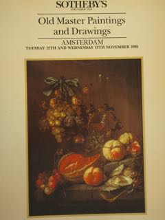 Old Master Paintings and Drawings. Amsterdam, Tuesday 12 and Wednesday …