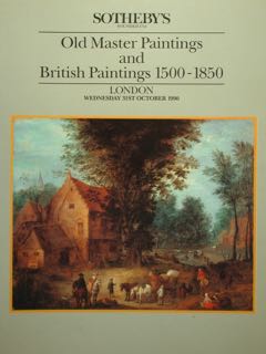 Old Master Paintings & British Paintings 1500-1850. London, Wednesday, 31st …