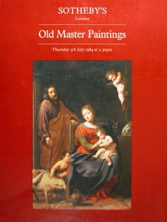 Old Master Paintings. London, Thursday, 5th July 1984.