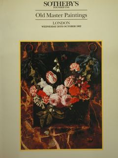 Old Master Paintings. London, Wednesday 28 October 1992.