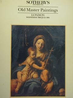 Old Master Paintings. London, Wednesday 3 July 1991.