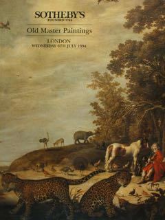 Old Master Paintings. London, Wednesday 6 July 1994.