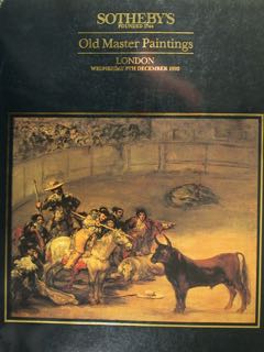 Old Master Paintings. London, Wednesday 9 December 1992.