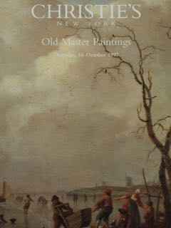 Old Master Paintings. New York, Thursday, 16 October 1997.