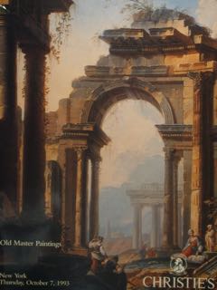 Old Master Paintings. New York, Thursday, October 7, 1993.