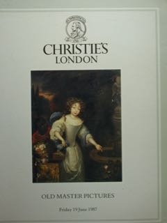Old Master Pictures. London, Friday 19 June 1987.