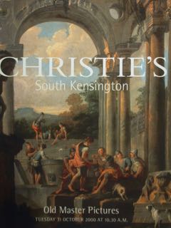 Old Master Pictures. South Kensington, Tuesday 31 October 2000.