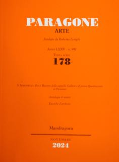 PARAGONE ARTE. Anno LXXV- N. 897. Terza serie 178.