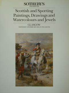 Scottish and Sporting Paintings, Drawings and Watercolours and Jewels. Glasgow, …