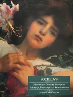 Sotheby's. London. Nineteenth Century European Paintings, Drawings and Watercolours. Wednesday …