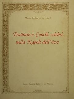 Trattorie e Cuochi celebri nella Napoli dell'800.
