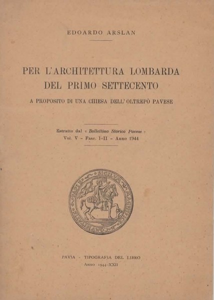 Per l'architettura lombarda del primo settecento. A proposito di una …