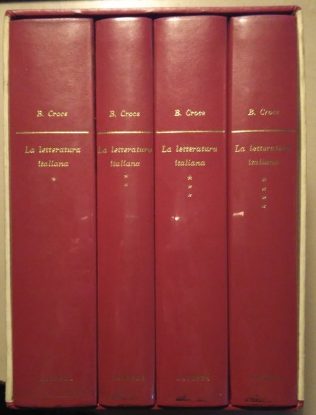 La letteratura italiana. Per saggi storicamente disposti. A cura di …