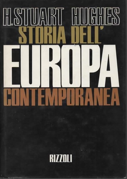 Storia dell'Europa contemporanea.