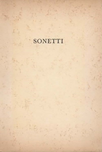 Nove sonetti.