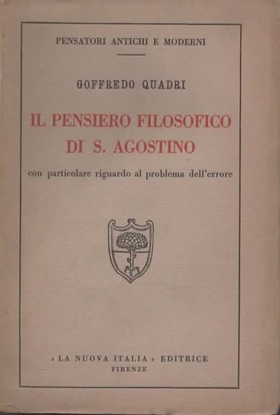 Il pensiero filosofico di S. Agostino con particolare riguardo al …
