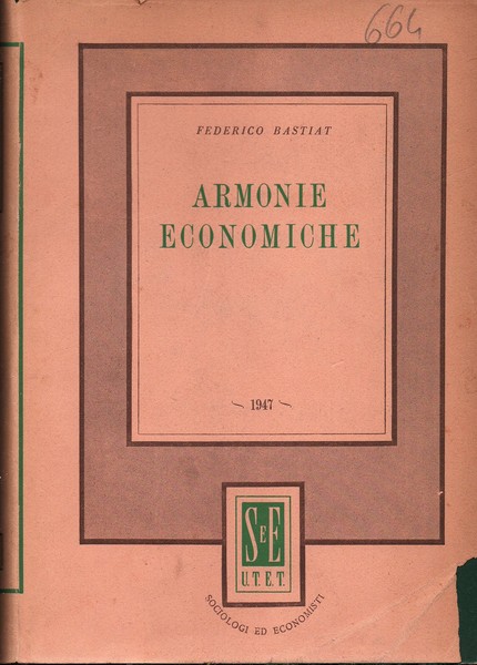 Armonie economiche. Con una premessa di Agostino Canonica ed una …