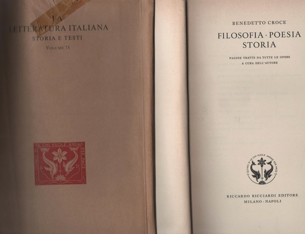 Filosofia. Poesia. Storia. Pagine tratte da tutte le opere a …