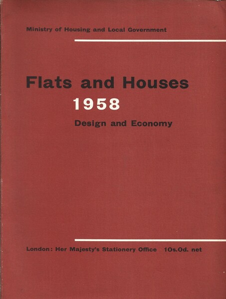 Flats and Houses 1958. Design and Economy.