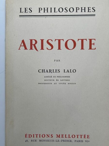 ARISTOTE