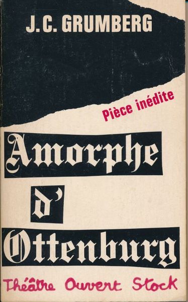 Amorphe d'Ottenburg. Pièce inédite