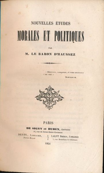 Nouvelles études morales et politiques